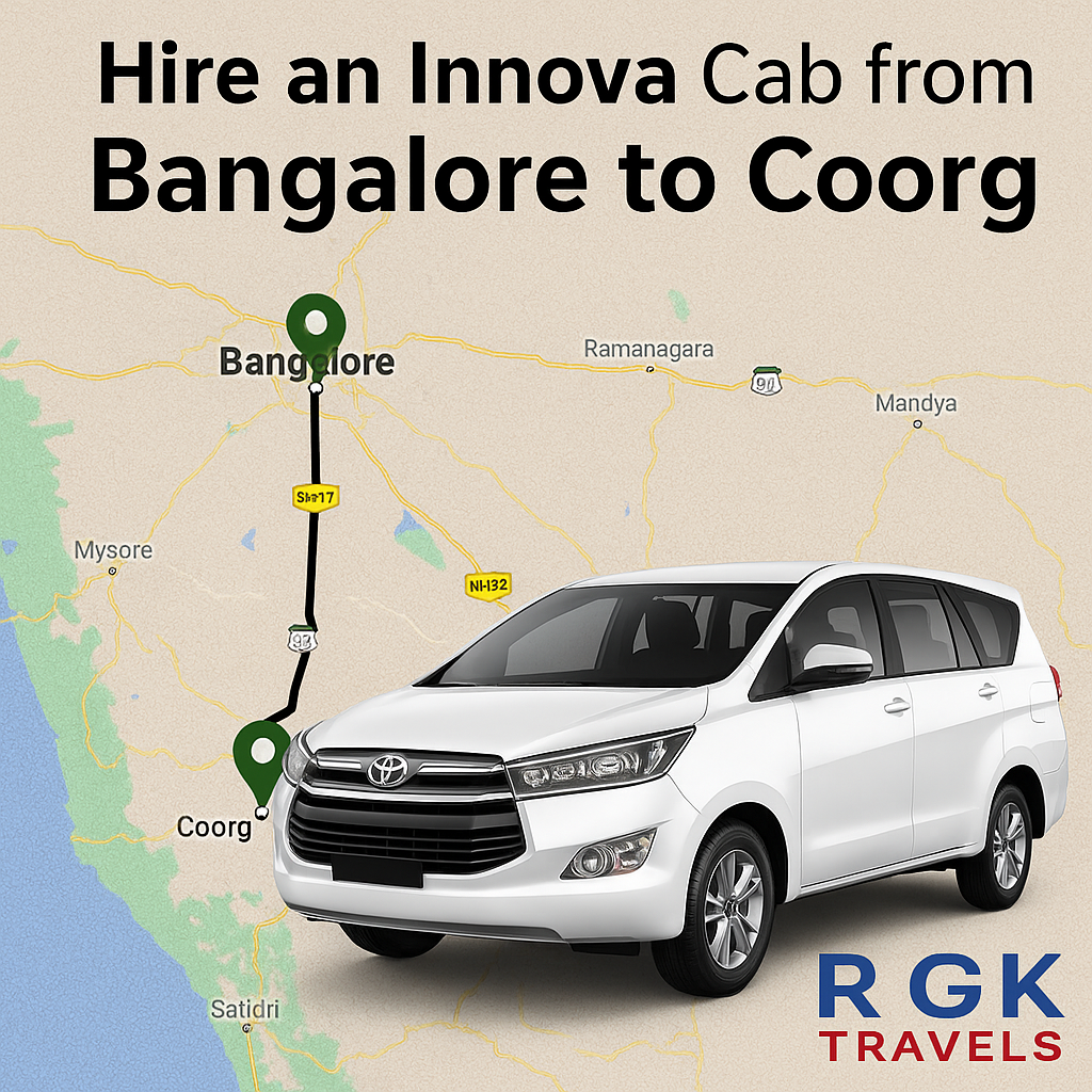 Haier Innova from Bangalore to Coorg Road
