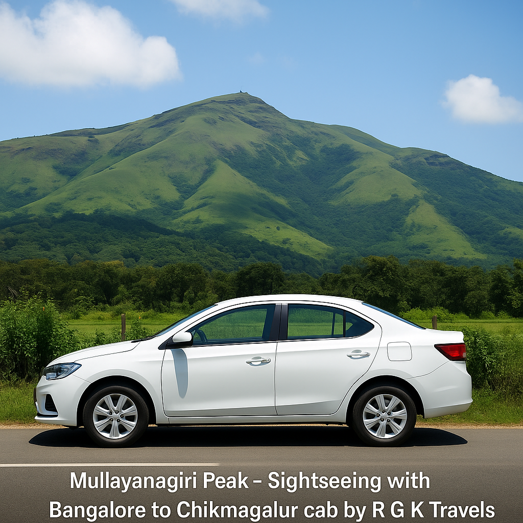 Mullayanagiri Peak – Sightseeing with Bangalore to Chikmagalur cab by R G K Travels