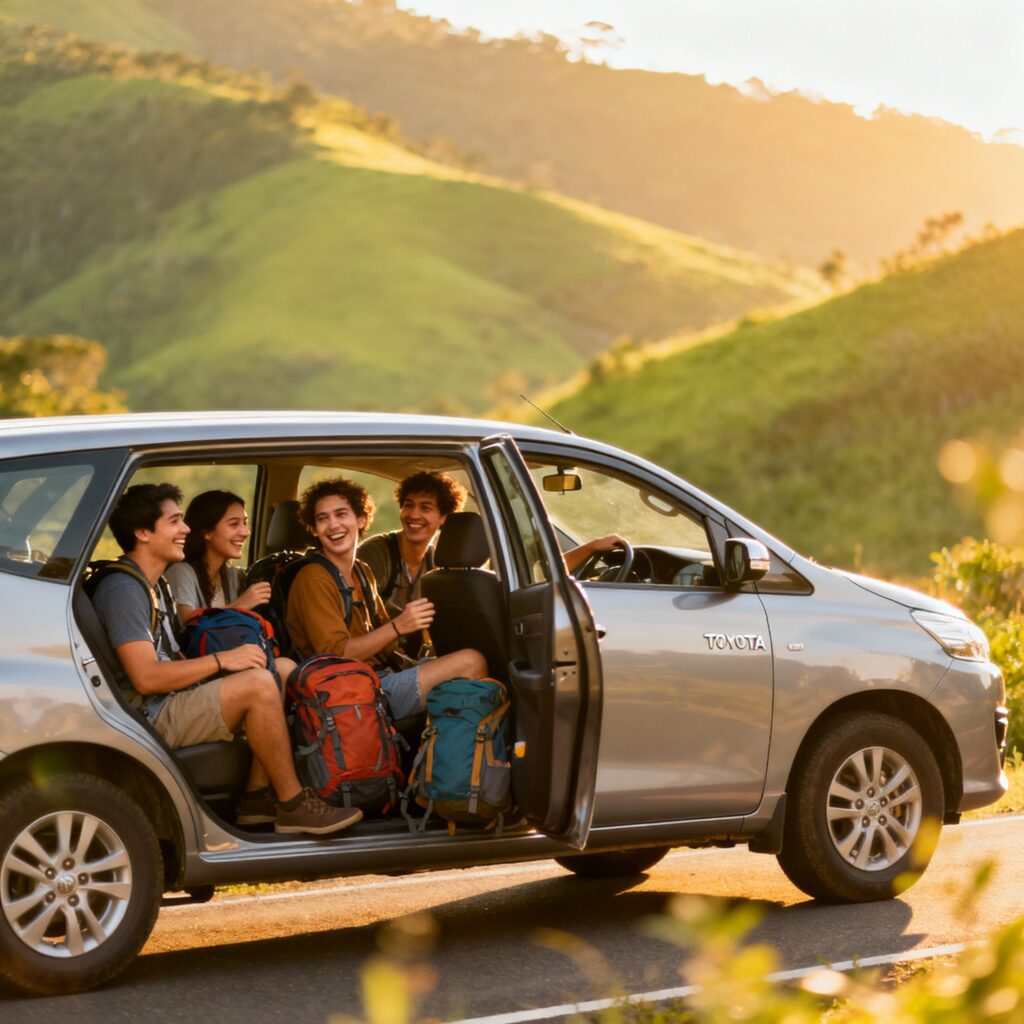 Toyota Innova hire for outstation